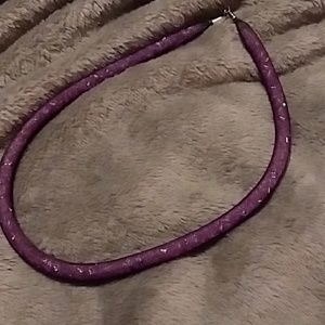 Purple necklace